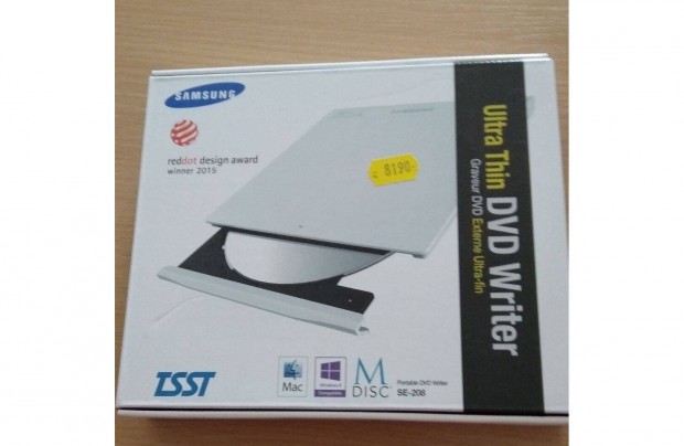Samsung kls DVD r elad - csak egyszer volt hasznlva