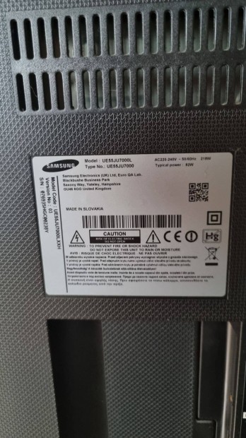 Samsung okos tv 4k 140cm