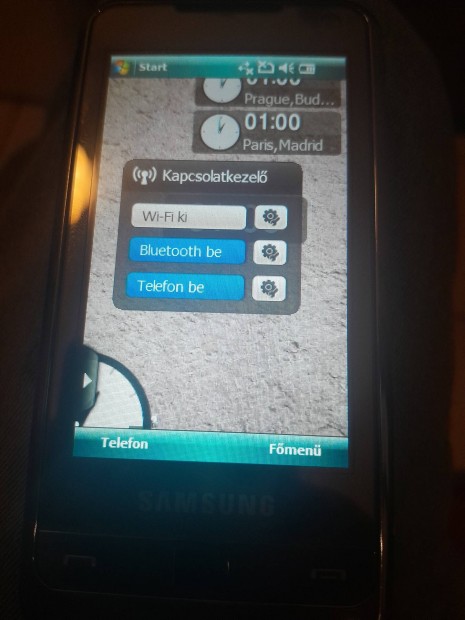 Samsung omnia Sgh-i900 mobiltelefon dobozban 