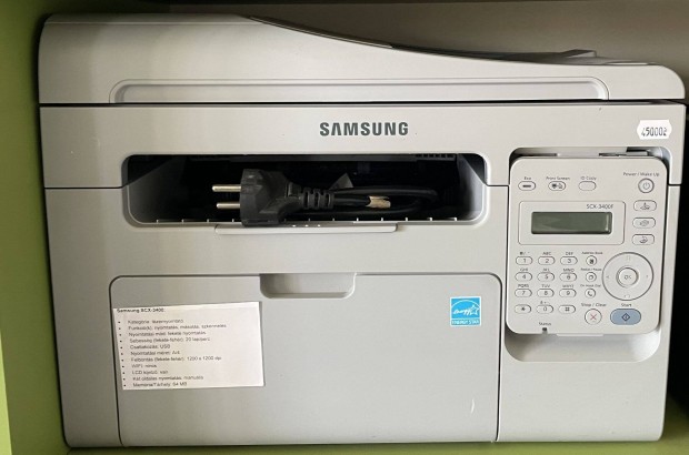 Samsung scx-3400F nyomtat/lzernyomtat