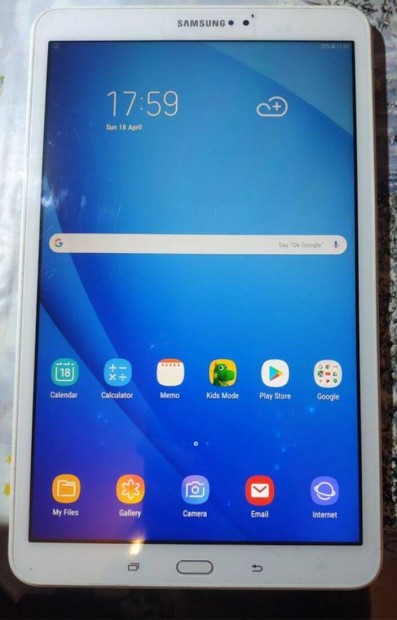 Samsung tab A6 sm-t580 tablet karcmentes, j llapot pttys httrre