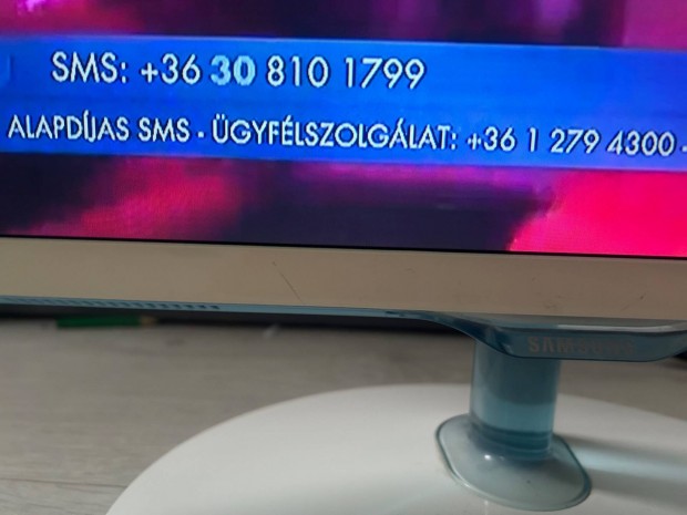 Samsung tv, Hibátlan , kiváló 60 cm es képátmérő