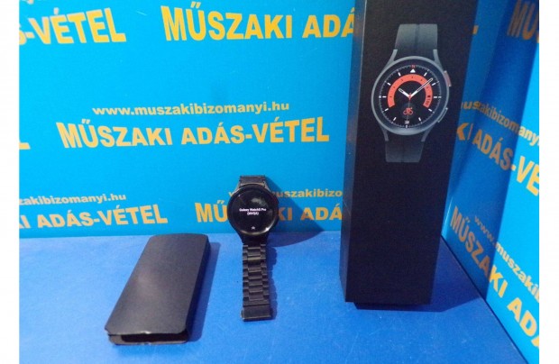 Samsunggalaxy Watch5 Pro Okosra 45mm SM-R925 jtllssal Fmszijjal!