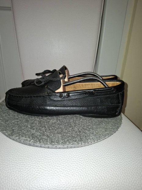 Samuel Windsor bőr férfi loafer mokaszin bebújós cipő 44