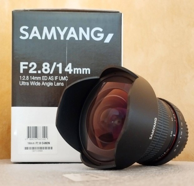 Samyang 14mm f/2.8 ED AS IF UMC Canon