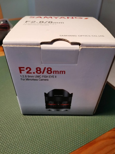 Samyang 8mm f/2.8 II Fisheye (Canon EOS M) (F1220302101/F1220302102)