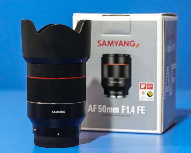 Samyang AF 50mm f/1.4 FE objektv Sony E (Autfkusz) flron
