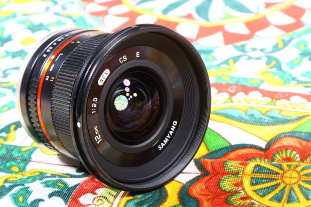 Samyang f2 12mm E CS Sony E objektív
