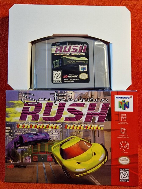 San Francisco Rush NTSC USA Nintendo 64 jtk N64