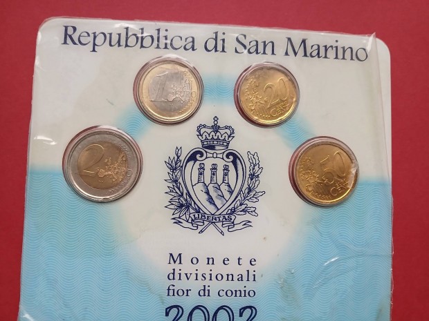 San Marino Eur szett 2002