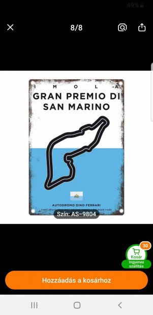 San Marino GP Imola Forma 1