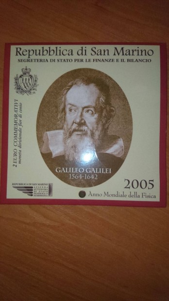 San Marino klnleges emlk 2 - Galileo Galilei - 2005