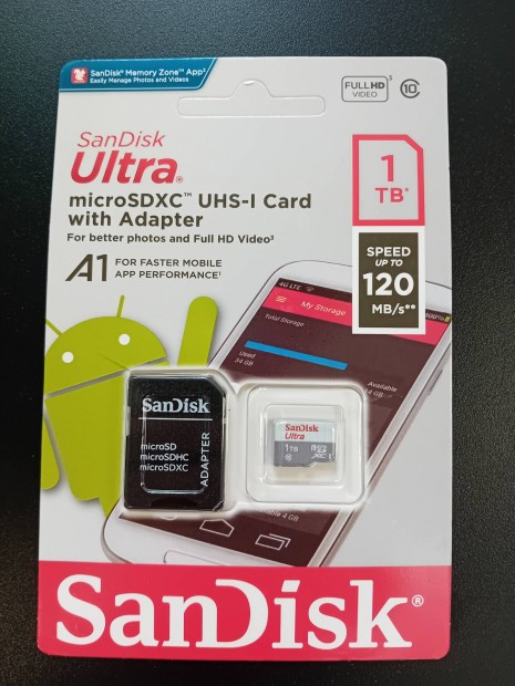 Sandisk 1 tb (1024 gb) microsdxc tf krtya