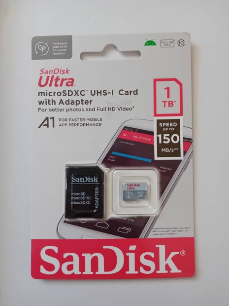 Sandisk 1 tb memriakrtya j