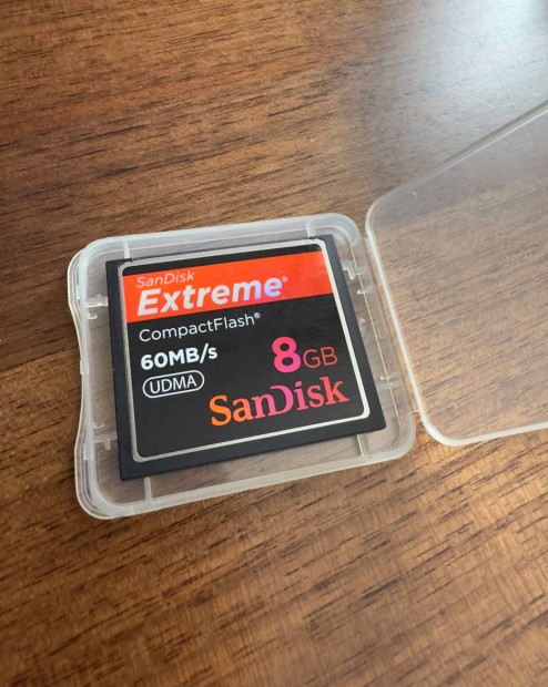 Sandisk 8 GB Extreme CF Compactflash memriakrtya