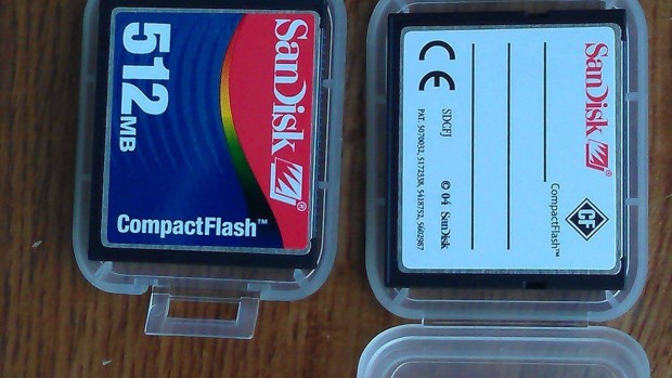 Sandisk Compackflash 512mb card