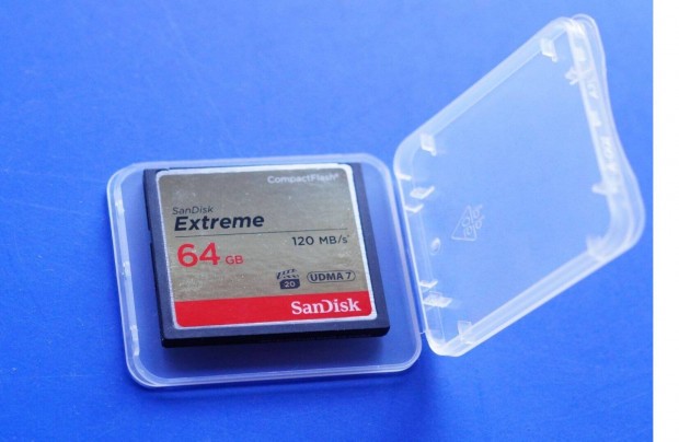 Sandisk Extreme Compactflash 64GB UDMA 7 120MB/s compact flash
