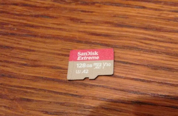 Sandisk Extreme Micro Sd 128 Gb memória kártya
