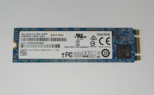 Sandisk SD8SNAT256G1002 M.2 2280 SSD 256GB