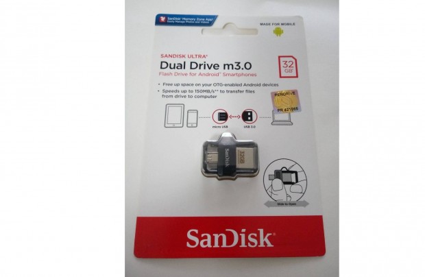 Sandisk Ultra Dual 32GB USB 3.0 pendrive