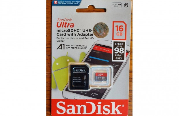Sandisk Ultra microsdhc 16GB