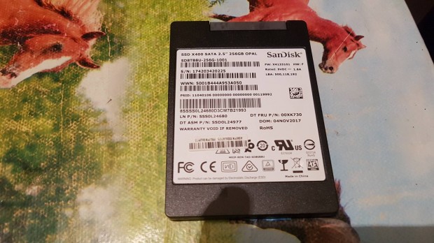 Sandisk X400 256GB SSD . Akci!!!