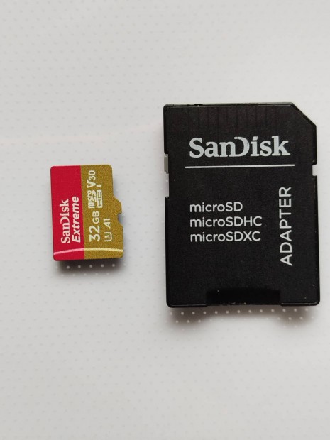 Sandisk extreme micro SD /SD krtya / memriakrtya