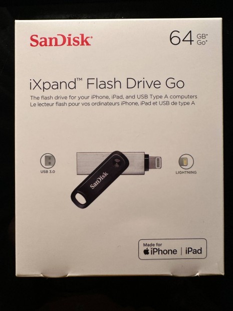 Sandisk ixpand 64 GB-os Flash Drive Go elad