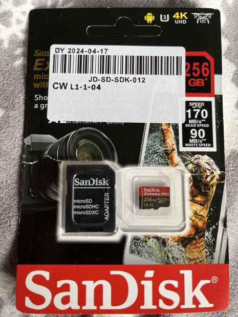 Sandisk micro SD 256 GB j