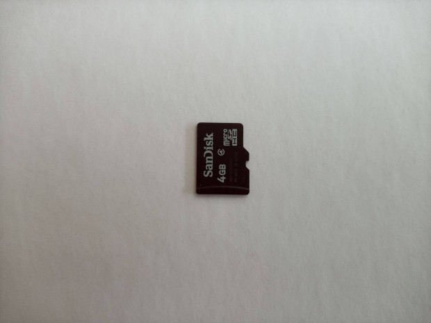 Sandisk micro SD HC 4 GB memriakrtya