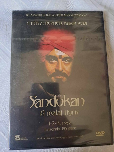 Sandokan - A malj tigris 1-3 rsz DVD- bontatlan