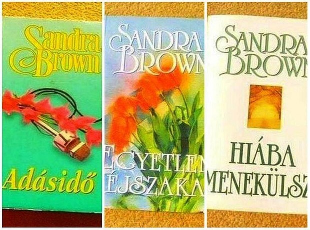 Sandra Brown knyvek - 3 ktet