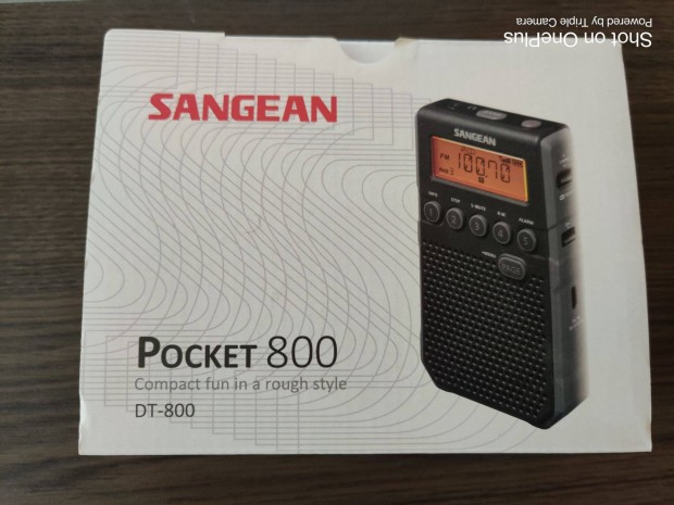 Sangean DT-800 zsebrdi