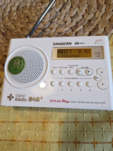 Sangean Dpr-69 Digitál- Dab Rádió
