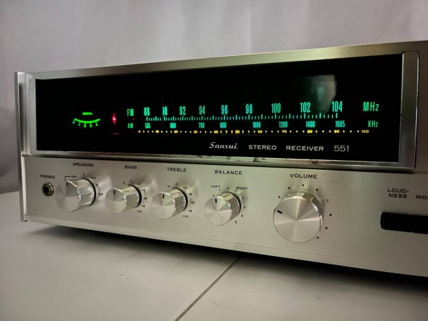 Sansui 551 rdis ersit receiver szervizelve