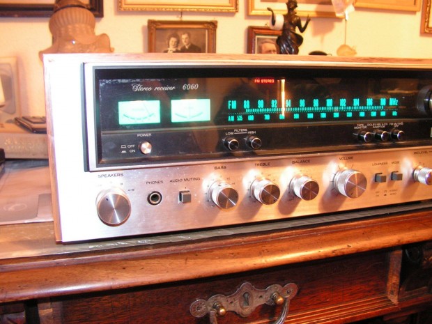 Sansui 6060 High - End sztereó rádiós - erősítő. Receiver