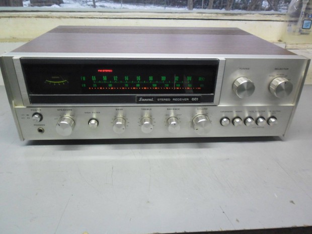 Sansui 661 receiver hibtlan llapot elad