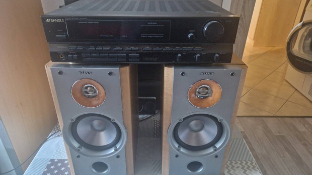 Sansui RZ-3500 mk2 rdiersit s ajndk 1 pr Sony hangfal 