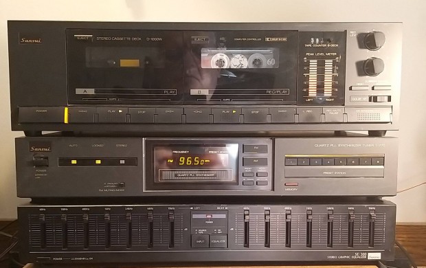 Sansui rdi, deck, EQ szett elad