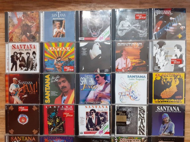 Santana CD lemezek Egy Csomagban!!!!!