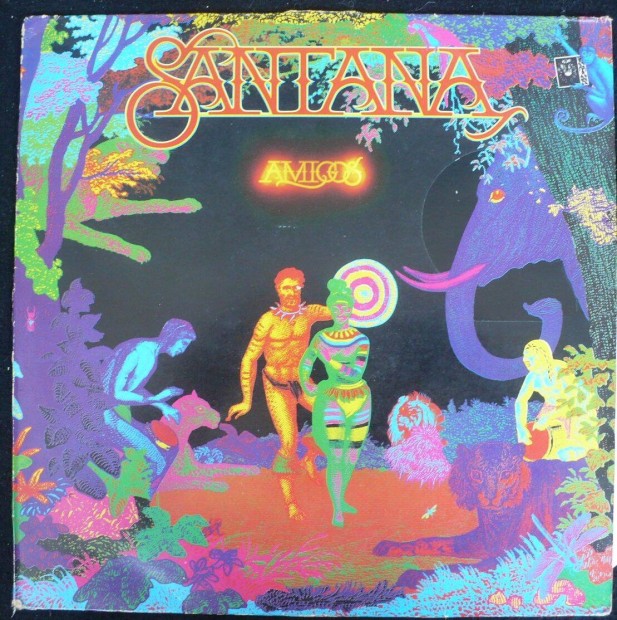 Santana LP-k: Amigos; Freedom; Havanna Moon (holland nyoms lemezek)