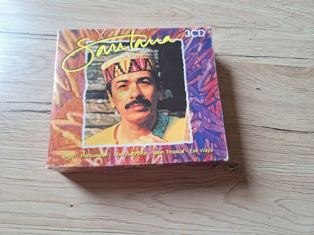Santana Santana 3CD lemez!