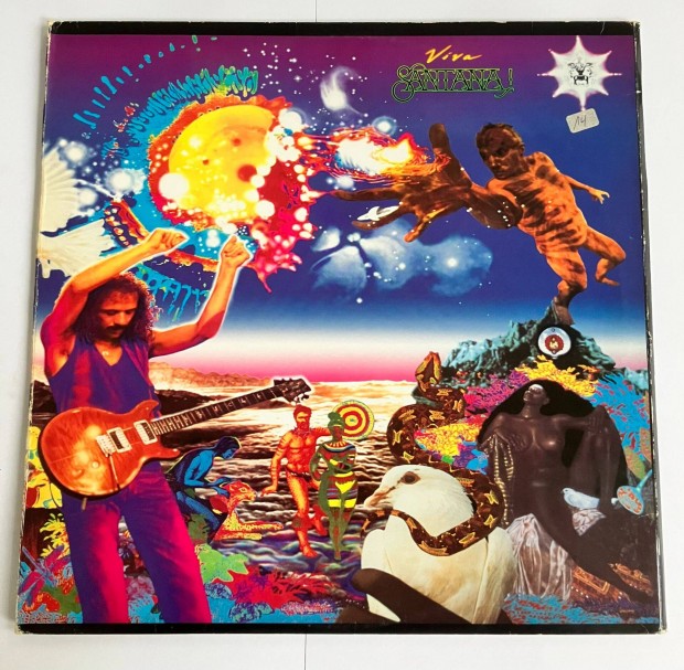 Santana- Viva Santana (Made in Holland, Trifold, 1988)