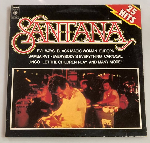 Santana - 25 Greatest Hits (holland, 1978)