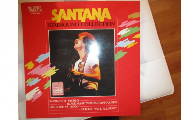 Santana bakelit hanglemezek eladk