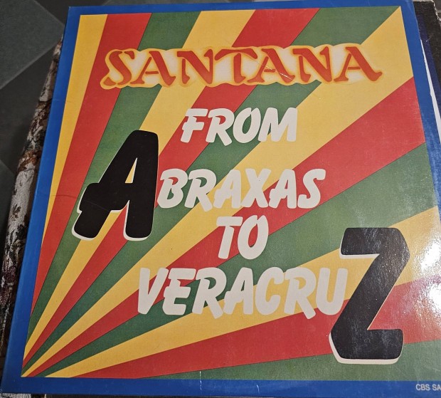 Santana bakelit vinyl lp lemez