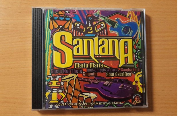 Santana zenje Guitana eladsban zenei CD elad