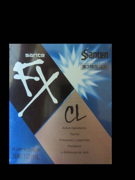 Sante FX CL (kontakt lencse) szemcsepp Japánból (12 ml) 1 db