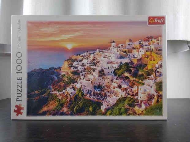 Santorini naplemente 1000db-os puzzle