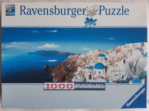 Santorini panorma puzzle 1000 db